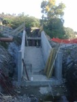 Terrigoli Sud -Scivolo completato con pareti