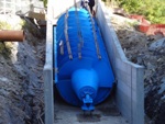 Terrigoli Sud - Posizionamento turbina